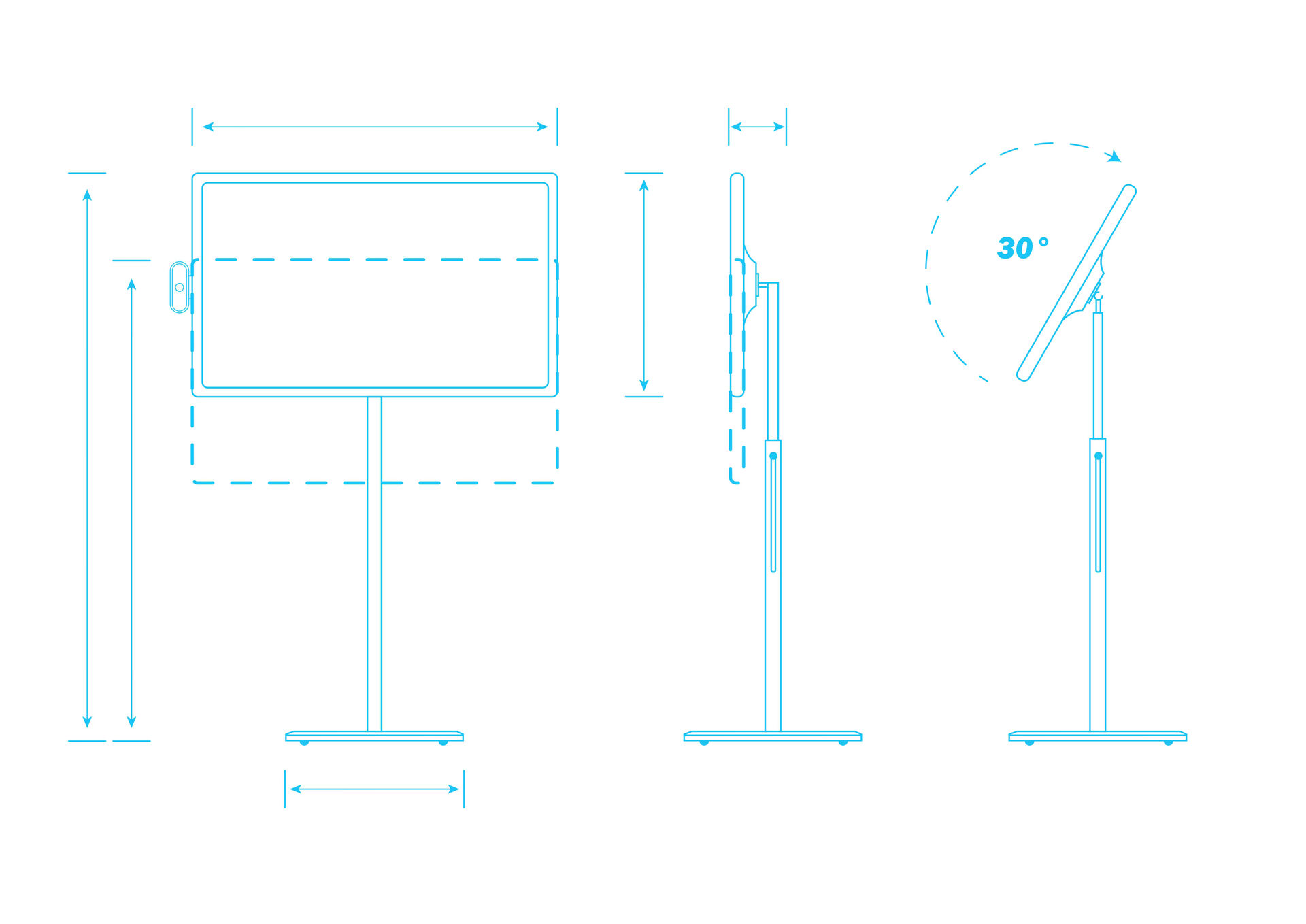 Plan technique de la tablette